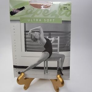 Capezio Ultra Soft Transition Dance Tights Size Small/Medium Light Suntan